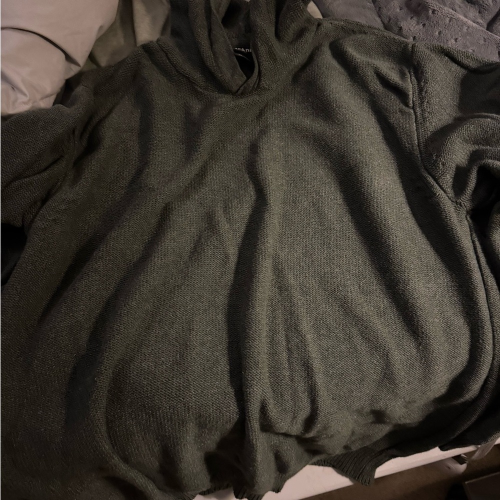 Prana Green hooded sweater - XL